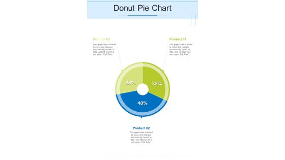 Donut Pie Chart Recruitment Proposal One Pager Sample Example Document