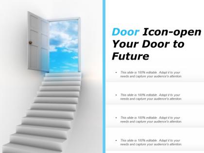 Door icon-open your door to future