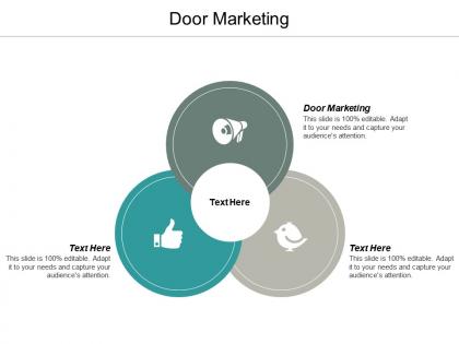 Door marketing ppt powerpoint presentation ideas guidelines cpb