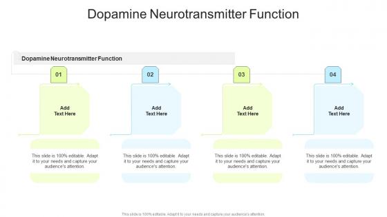 Dopamine Neurotransmitter Function In Powerpoint And Google Slides Cpb