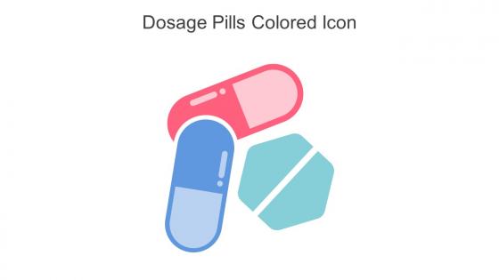 Dosage Pills Colored Icon In Powerpoint Pptx Png And Editable Eps Format