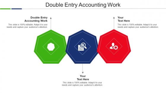 Double Entry Accounting Work Ppt Powerpoint Presentation Slides Template Cpb