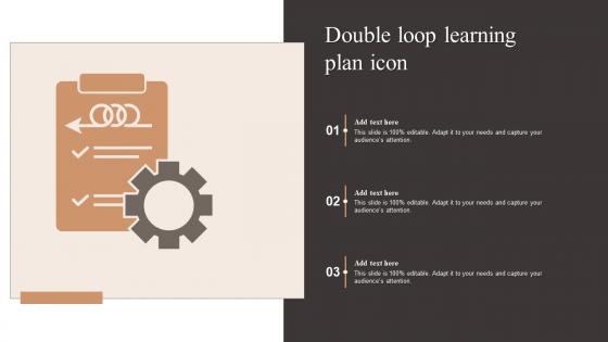 Double Loop Learning Plan Icon