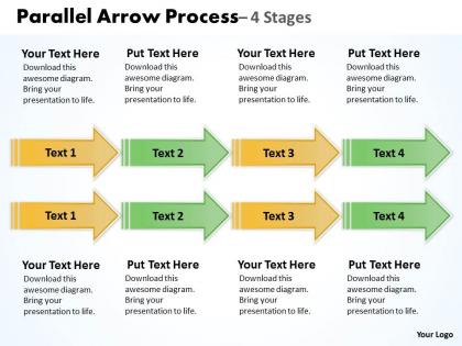 Double parallel arrow process 6