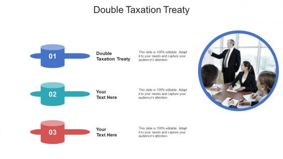 Double taxation treaty ppt powerpoint presentation slides master slide cpb