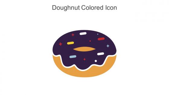 Doughnut Colored Icon In Powerpoint Pptx Png And Editable Eps Format