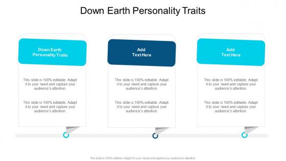Down Earth Personality Traits In Powerpoint And Google Slides Cpb