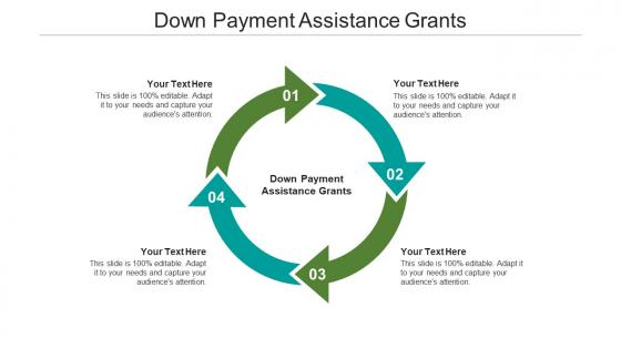 Down payment assistance grants ppt powerpoint presentation ideas graphic tips cpb