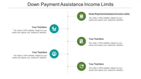 Down payment assistance income limits ppt powerpoint presentation gallery graphic tips cpb