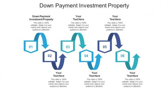 Down payment investment property ppt powerpoint presentation icon backgrounds cpb