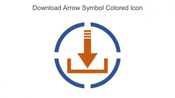 Download Arrow Symbol Colored Icon In Powerpoint Pptx Png And Editable Eps Format
