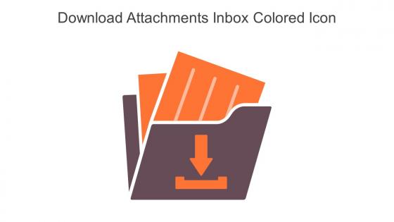 Download Attachments Inbox Colored Icon In Powerpoint Pptx Png And Editable Eps Format
