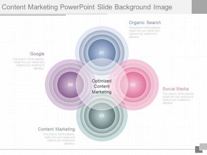 Download content marketing powerpoint slide background image