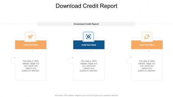 Download Credit Report In Powerpoint And Google Slides Cpb