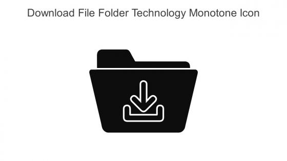 Download File Folder Technology Monotone Icon In Powerpoint Pptx Png And Editable Eps Format