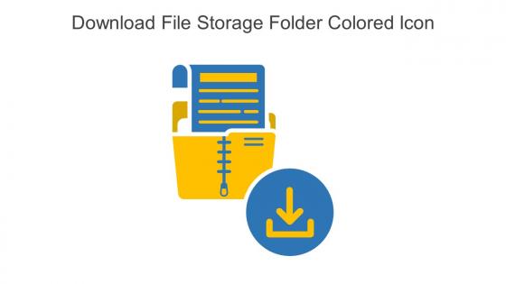 Download File Storage Folder Colored Icon In Powerpoint Pptx Png And Editable Eps Format