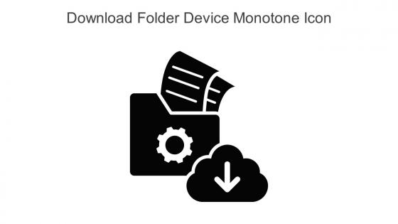 Download Folder Device Monotone Icon In Powerpoint Pptx Png And Editable Eps Format