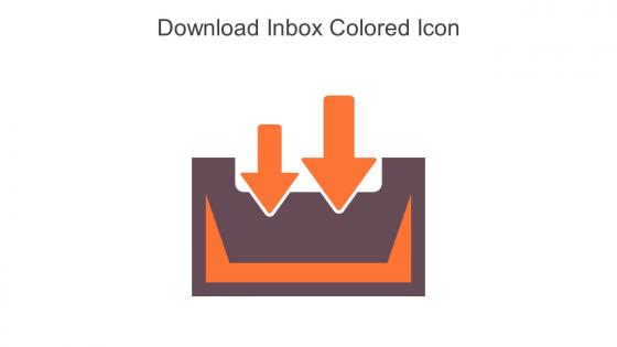 Download Inbox Colored Icon In Powerpoint Pptx Png And Editable Eps Format
