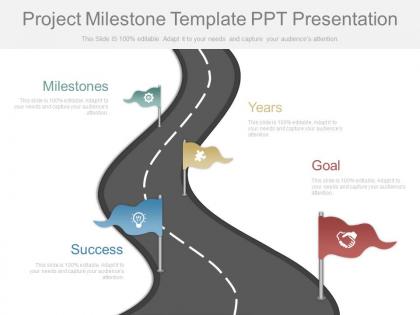 Download project milestone template ppt presentation