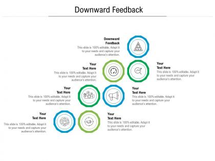 Downward feedback ppt powerpoint presentation summary ideas cpb