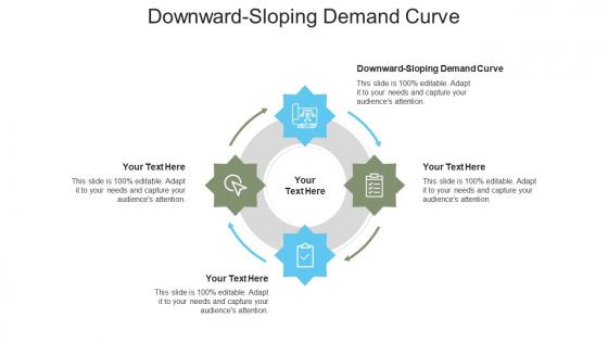 Downward sloping demand curve ppt powerpoint presentation model background cpb