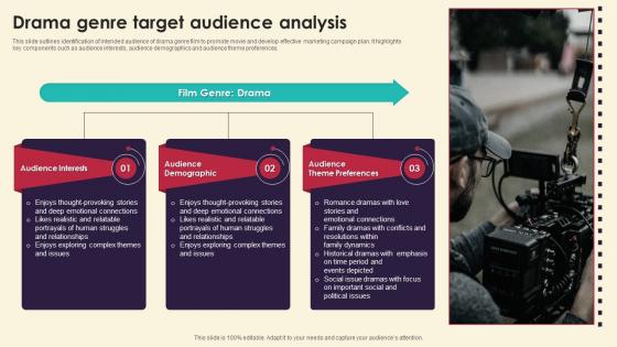 Drama Genre Target Audience Analysis Marketing Strategies For Film Productio Strategy SS V