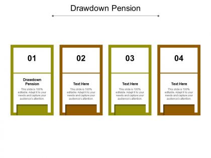 Drawdown pension ppt powerpoint presentation pictures topics cpb