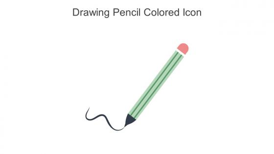 Drawing Pencil Colored Icon In Powerpoint Pptx Png And Editable Eps Format