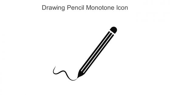 Drawing Pencil Monotone Icon In Powerpoint Pptx Png And Editable Eps Format