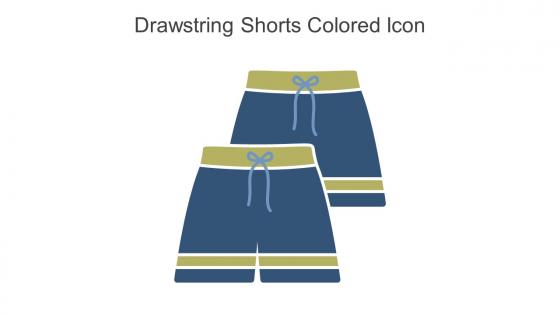Drawstring Shorts Colored Icon In Powerpoint Pptx Png And Editable Eps Format