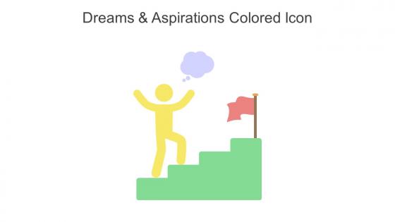 Dreams And Aspirations Colored Icon In Powerpoint Pptx Png And Editable Eps Format