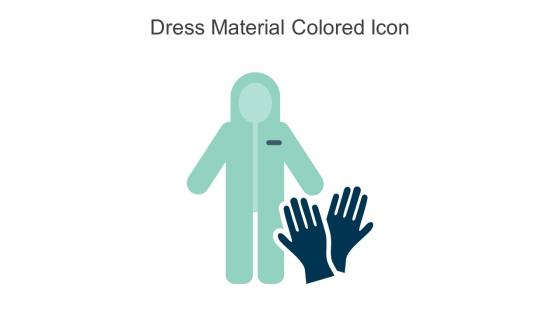 Dress Material Colored Icon In Powerpoint Pptx Png And Editable Eps Format