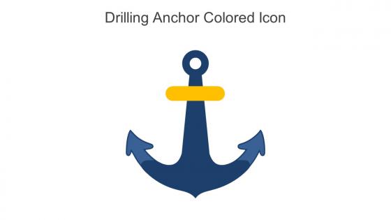 Drilling Anchor Colored Icon In Powerpoint Pptx Png And Editable Eps Format