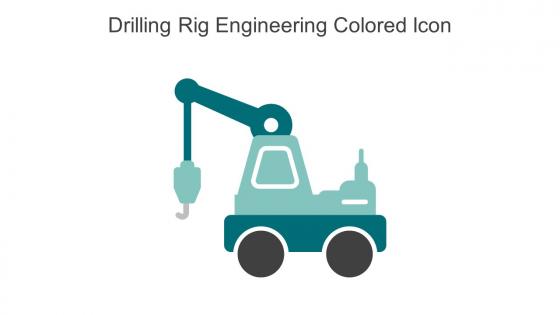 Drilling Rig Engineering Colored Icon In Powerpoint Pptx Png And Editable Eps Format