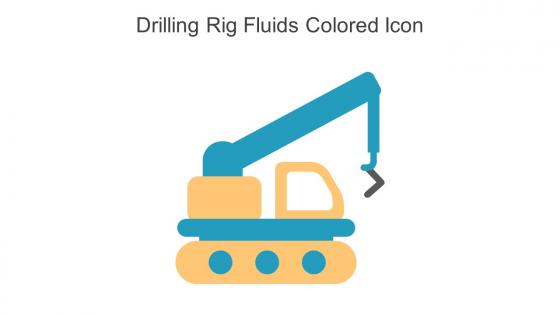 Drilling Rig Fluids Colored Icon In Powerpoint Pptx Png And Editable Eps Format