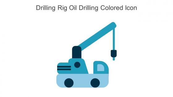 Drilling Rig Oil Drilling Colored Icon In Powerpoint Pptx Png And Editable Eps Format