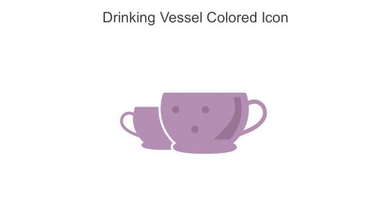 Drinking Vessel Colored Icon In Powerpoint Pptx Png And Editable Eps Format