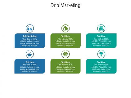 Drip marketing ppt powerpoint presentation inspiration format ideas cpb
