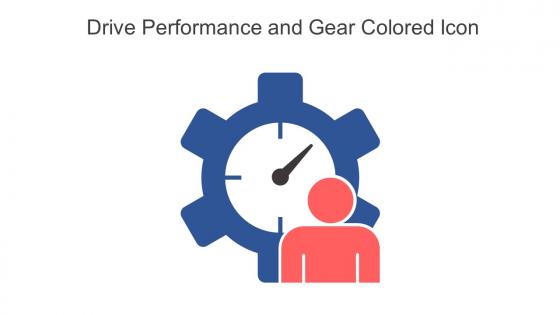 Drive Performance And Gear Colored Icon In Powerpoint Pptx Png And Editable Eps Format