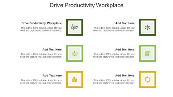 Drive Productivity Workplace In Powerpoint And Google Slides Cpb