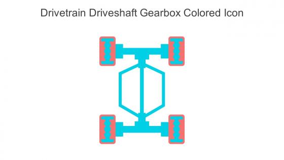 Drivetrain Driveshaft Gearbox Colored Icon In Powerpoint Pptx Png And Editable Eps Format