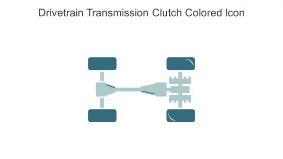 Drivetrain Transmission Clutch Colored Icon In Powerpoint Pptx Png And Editable Eps Format