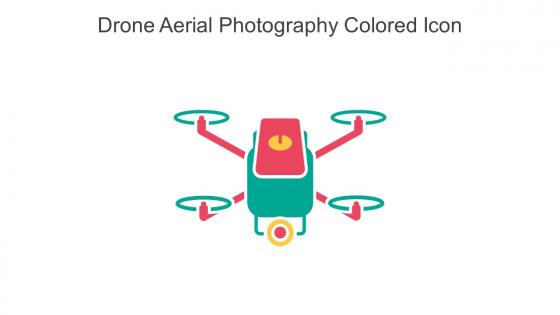 Drone Aerial Photography Colored Icon In Powerpoint Pptx Png And Editable Eps Format