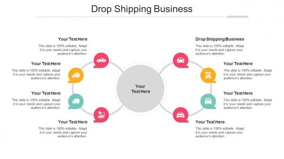 Drop Shipping Business Ppt Powerpoint Presentation Infographics Graphics Tutorials Cpb