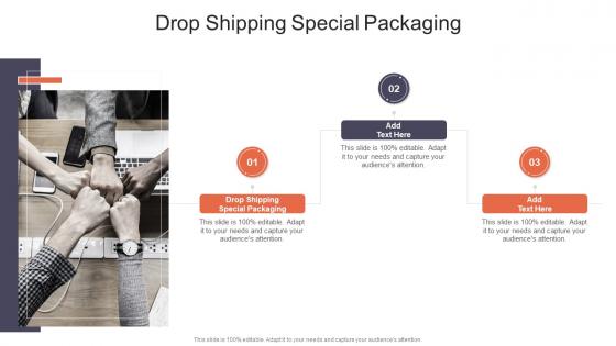 Drop Shipping Special Packaging In Powerpoint And Google Slides Cpb