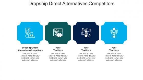 Dropship direct alternatives competitors ppt powerpoint presentation template cpb