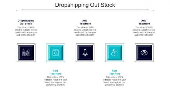 Dropshipping Out Stock Ppt Powerpoint Presentation Gallery Slide Download Cpb