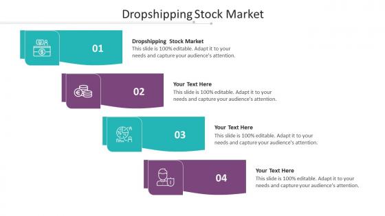 Dropshipping Stock Market Ppt Powerpoint Presentation Gallery Structure Cpb