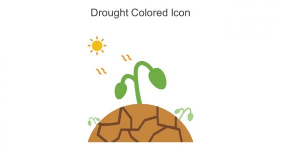 Drought Colored Icon In Powerpoint Pptx Png And Editable Eps Format