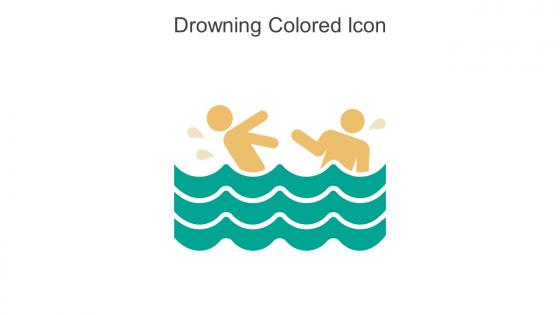 Drowning Colored Icon In Powerpoint Pptx Png And Editable Eps Format